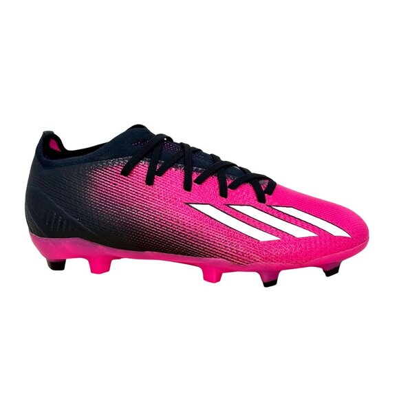 Adidas Pink Black SpeedPortal.3 Firm Ground Soccer Football Cleat Size M8/W9 NEW - Picture 2 of 11